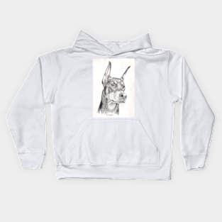 Doberman Kids Hoodie